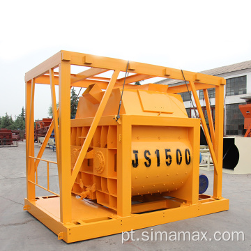 Mistor de concreto móvel JS1500 em máquinas de construção